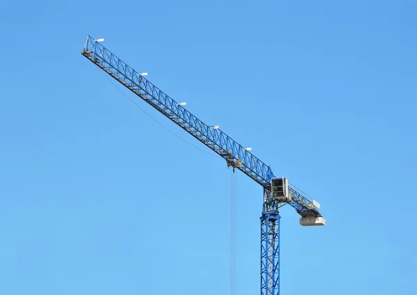 Guindaste torre de construção — Fotografia de Stock