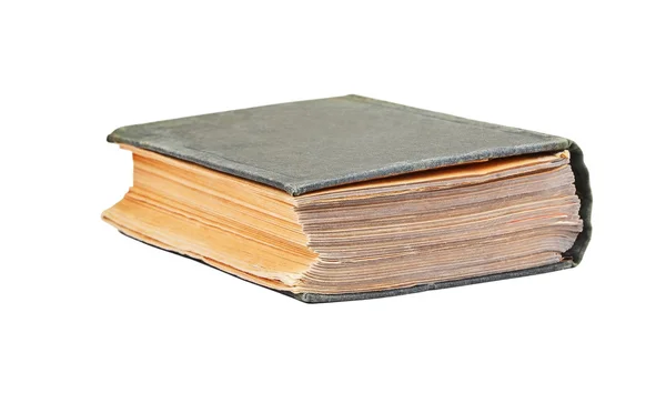 Libro antiguo sobre blanco — Foto de Stock