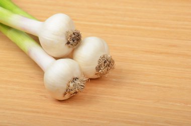 Taze yeşil sarımsak