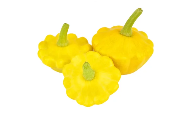 Pattypan-Kürbis (cucurbita pepo var. patisson) — Stockfoto