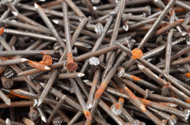 Paslı tırnak, arka plan olarak kapat, DOF