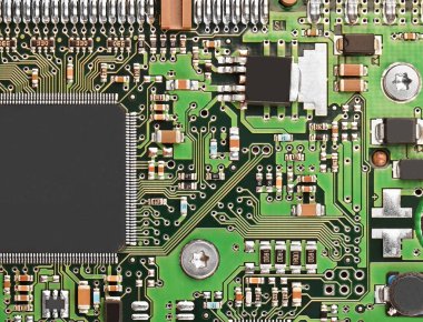 Yazdırılmış yeşil devre kartını kapat