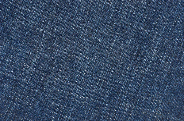 Nahaufnahme Von Texturierten Jeans Stoff Hintergrund — Stockfoto