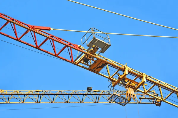 Grúa torre de construcción —  Fotos de Stock