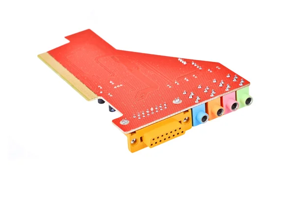 Old sound card — Stock Photo, Image