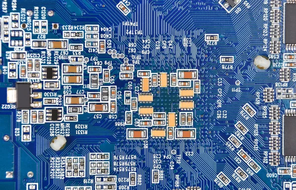 回路基板の背景 — ストック写真