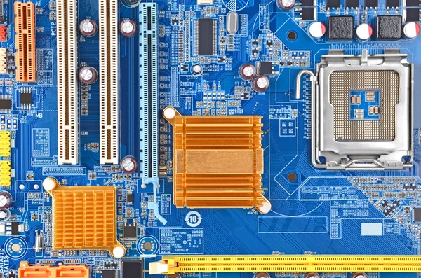 Computer motherboard — Stock Photo, Image