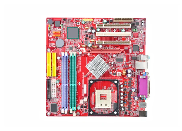 Computer motherboard — Stock Photo, Image