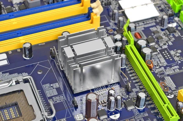 Computer motherboard — Stock Photo, Image