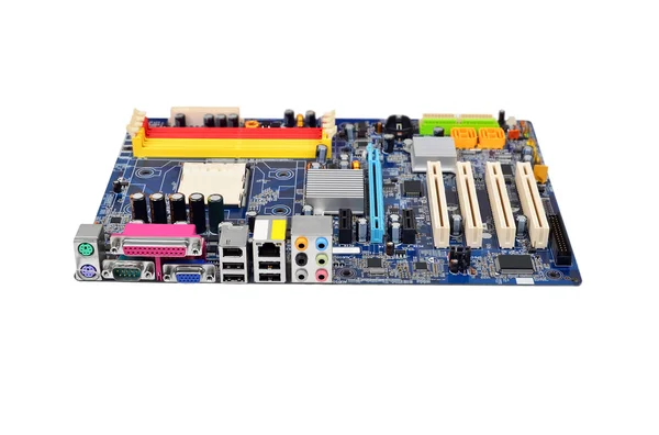 Computer motherboard — Stock Photo, Image