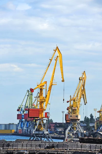 Lading kraan — Stockfoto