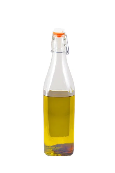 Bottiglia di olio d'oliva — Foto Stock