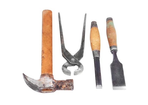 Set van werk tool — Stockfoto