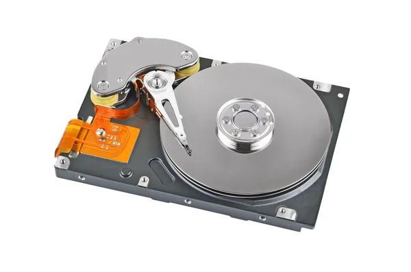 Insidan hard disk drive — Stockfoto