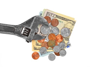 Para yapma, Doları ve İngiliz anahtarı