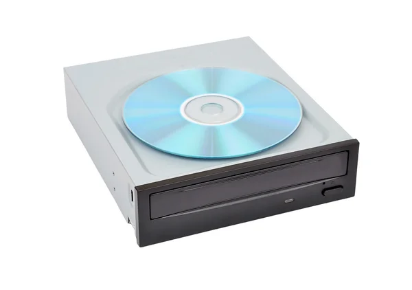 CD-ROM и диск — стоковое фото