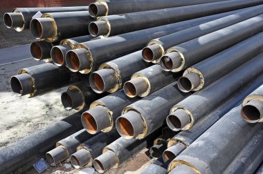 ısı yalıtımı ile çelik boru