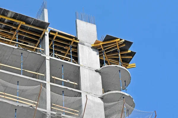 Werk op de bouwplaats — Stockfoto