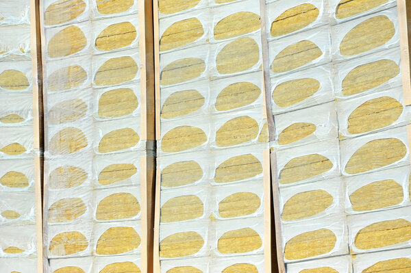 Thermal insulation mineral rock wool