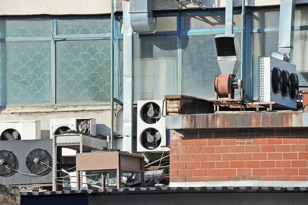Sistema de ventilación industrial —  Fotos de Stock