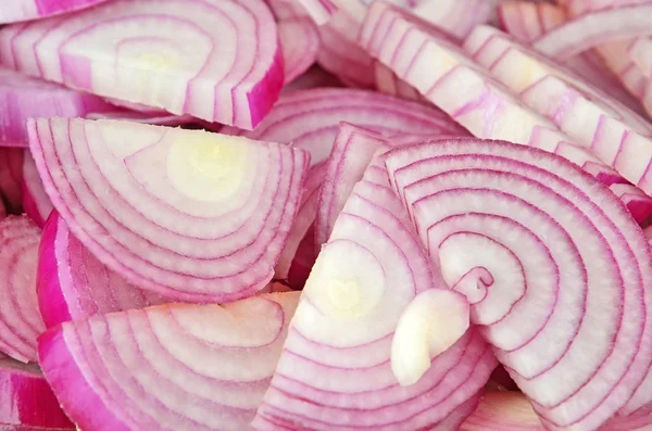 Cebola vermelha derretida — Fotografia de Stock