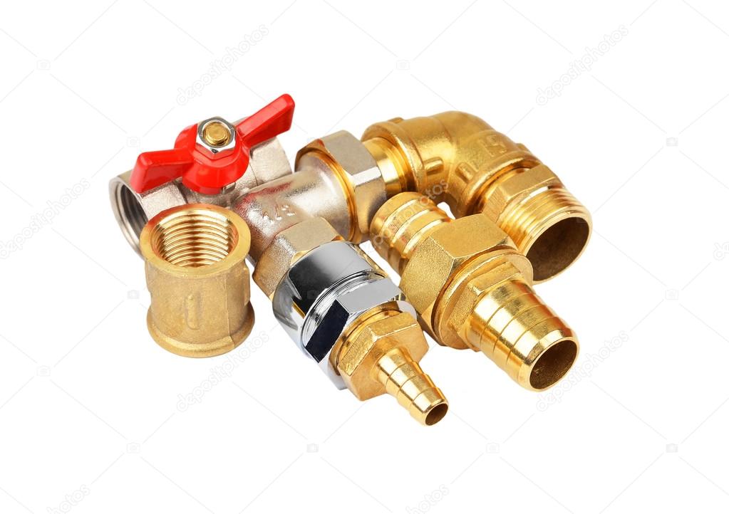 Plumbing fitting and ball valve