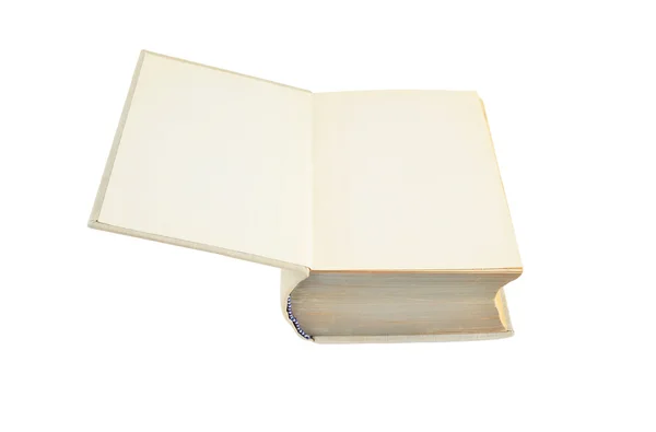 Antiguo libro de tapa dura — Foto de Stock