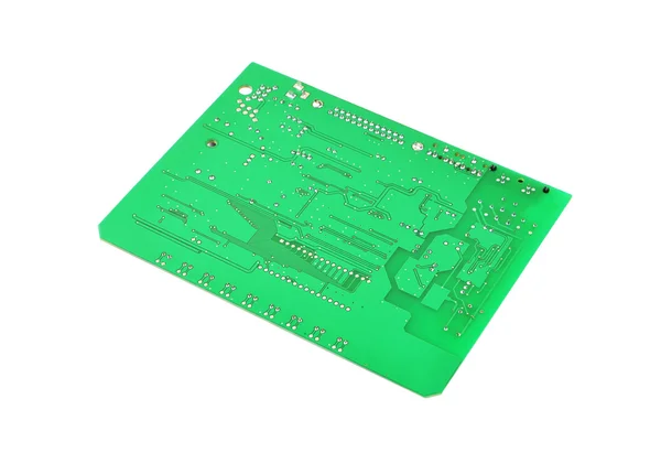 Green circuit board — Stock Photo, Image