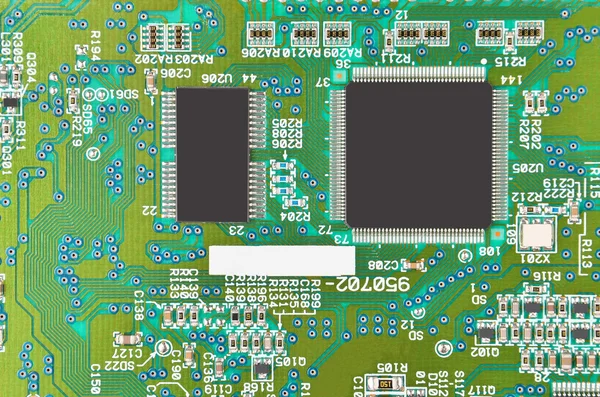 Carte de circuit vert — Photo