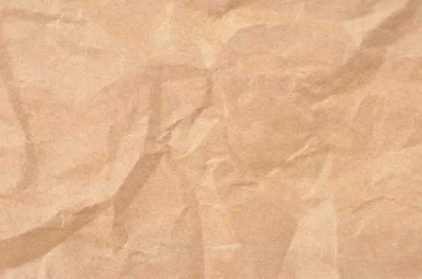 Wrinkled packaging paper background — Stock Photo, Image