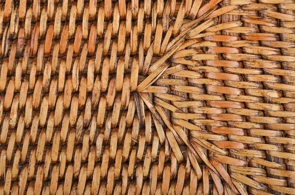 Wickered rattan background — Stock Photo, Image