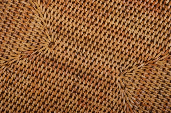 Wickered rattan background — Stock Photo, Image