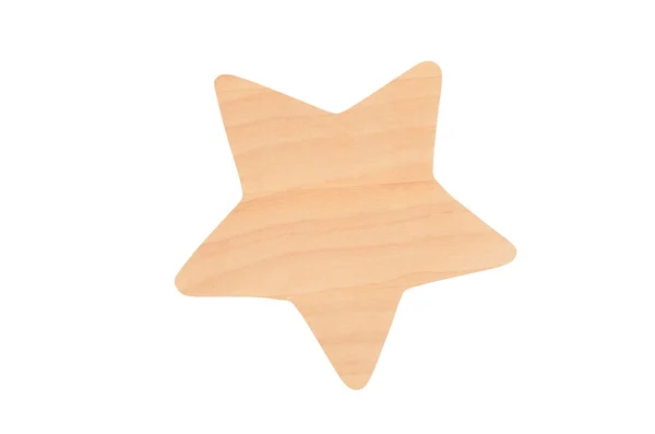 Christmas wooden star — Stock Photo, Image