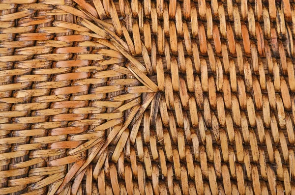 Wickered rattan background — Stock Photo, Image