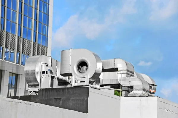 Industrial ventilation system — Stock Photo, Image