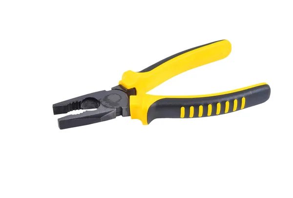 Pliers with yellow handle — Stock Photo, Image