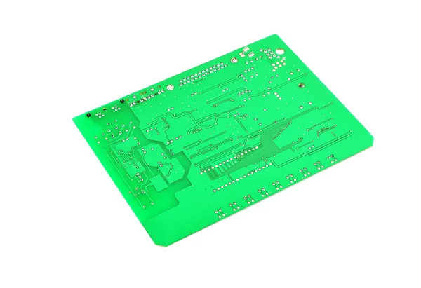 Green circuit board — Stock Photo, Image