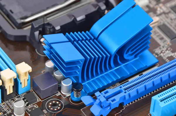 Computermotherboard, dof — Stockfoto