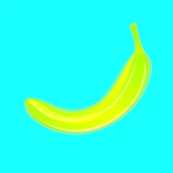 Voorbeeld van de bananenvector — Stockvector