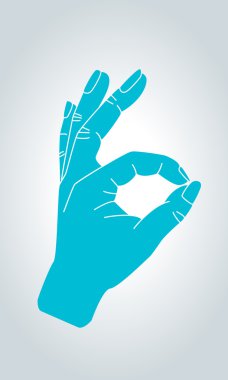 Ok işareti, el hareketi