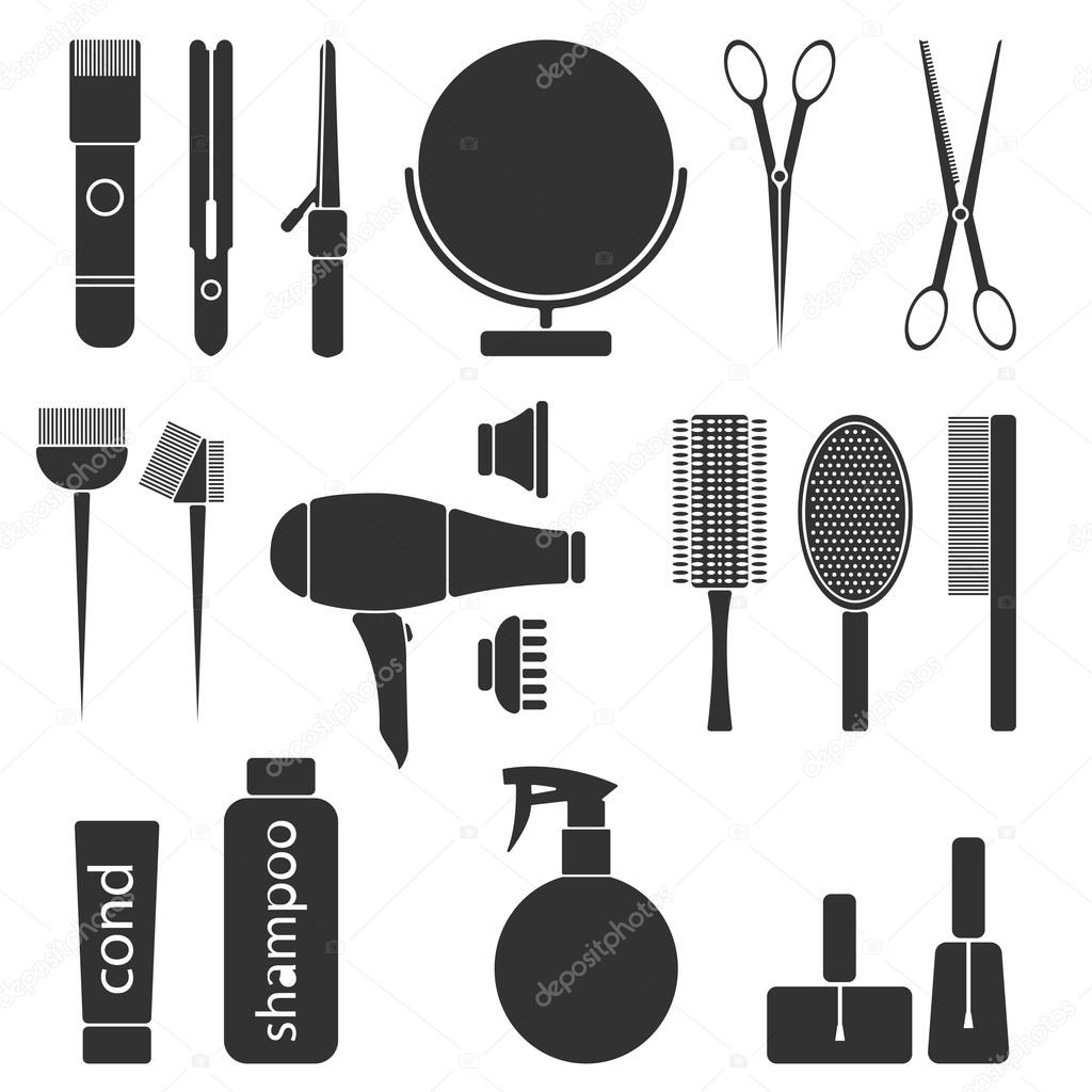 beauty salon tools