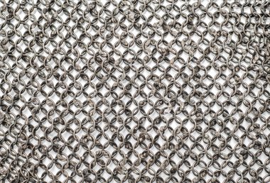 Çelik zincir zırh doku