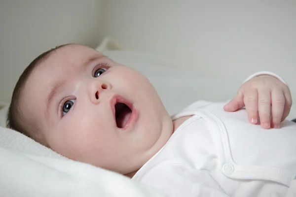 Überraschungsbaby Stockbild