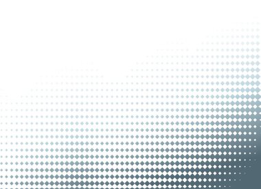 Soyut noktalı gri desen. Çember yarım ton noktalar vektör dokusu arkaplanı.