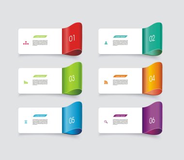 İş Tasarım Şablonu Seçenek pankartları. Adım çizgileri, sayı seviyeleri, zaman çizelgesi, diyagram, web tasarımı için kullanılabilir. 