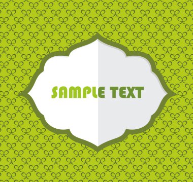 Arka planda geçmişe dönük işaret, eski pankart, çerçeve vintage tasarımı, vektör.