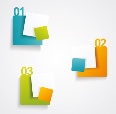 Modern minimalist infographics afiş.