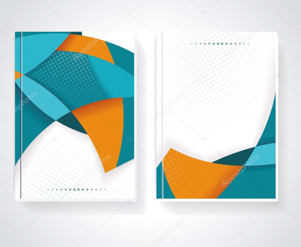 Geometric design business brochures