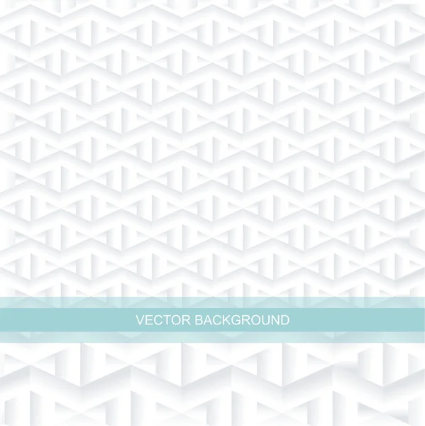 White geometric texture. Vector background — Stock Vector