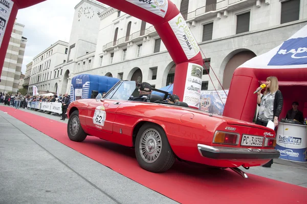 ALFA ROMEO SPIDER, 1967 buil — Stock Photo, Image